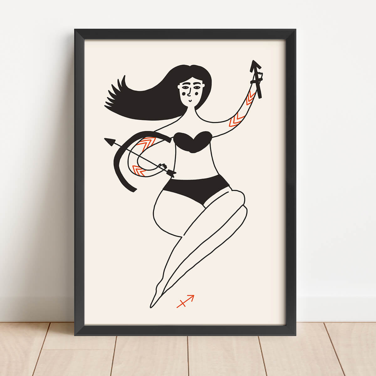 Woman Sign- Sagittarius thumbnail-image-1